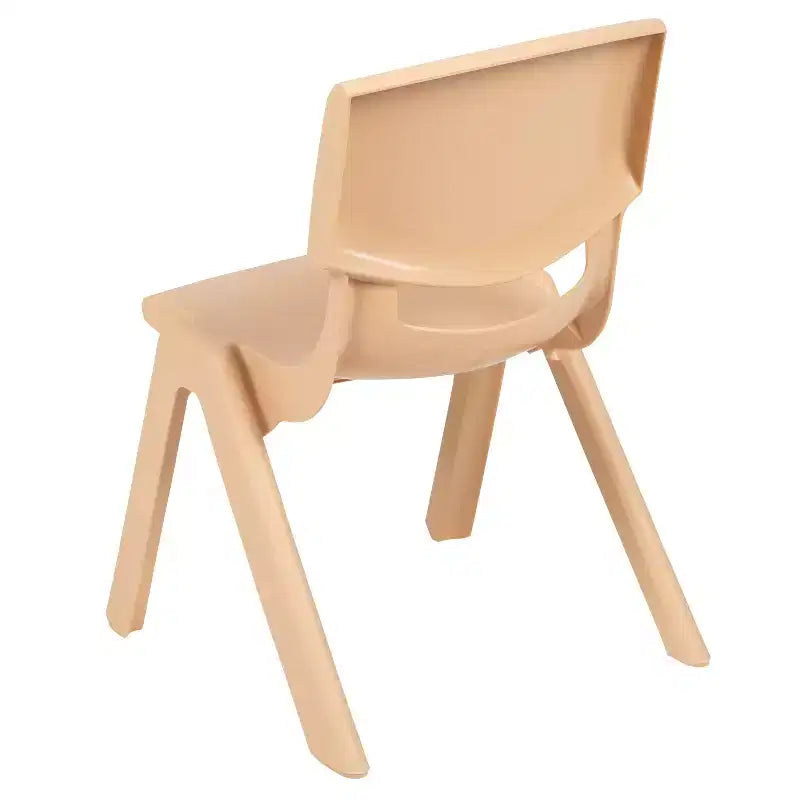 Flash Furniture Lot de 4 Chaises d'école empilables en plastique, hauteur d'assise 30,5 cm