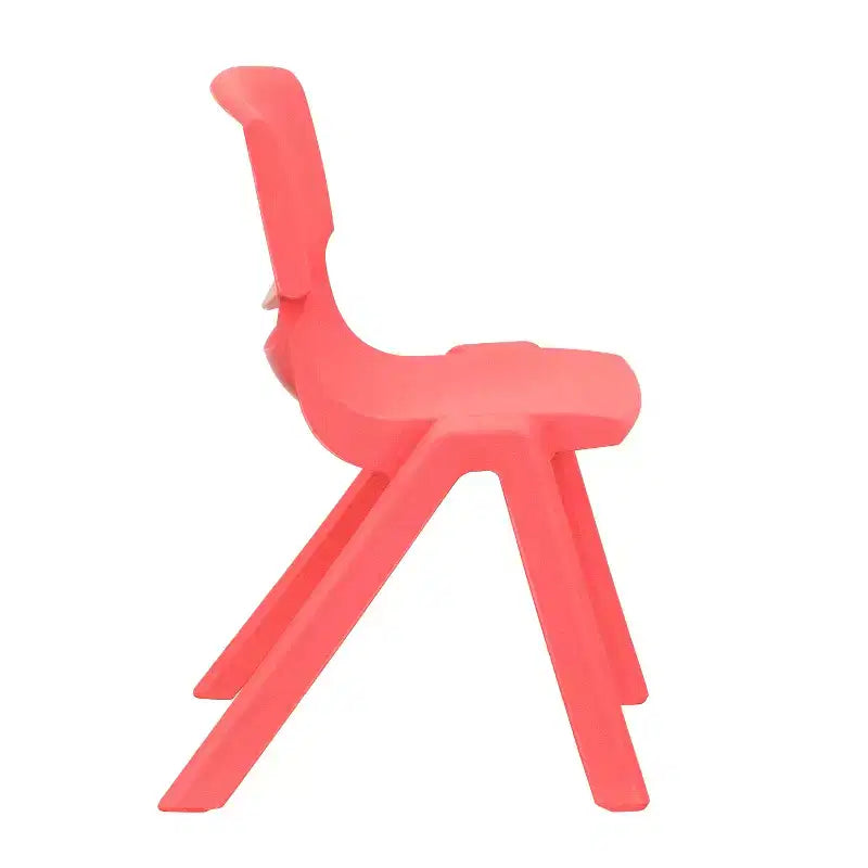 Flash Furniture Lot de 4 Chaises d'école empilables en plastique, hauteur d'assise 30,5 cm
