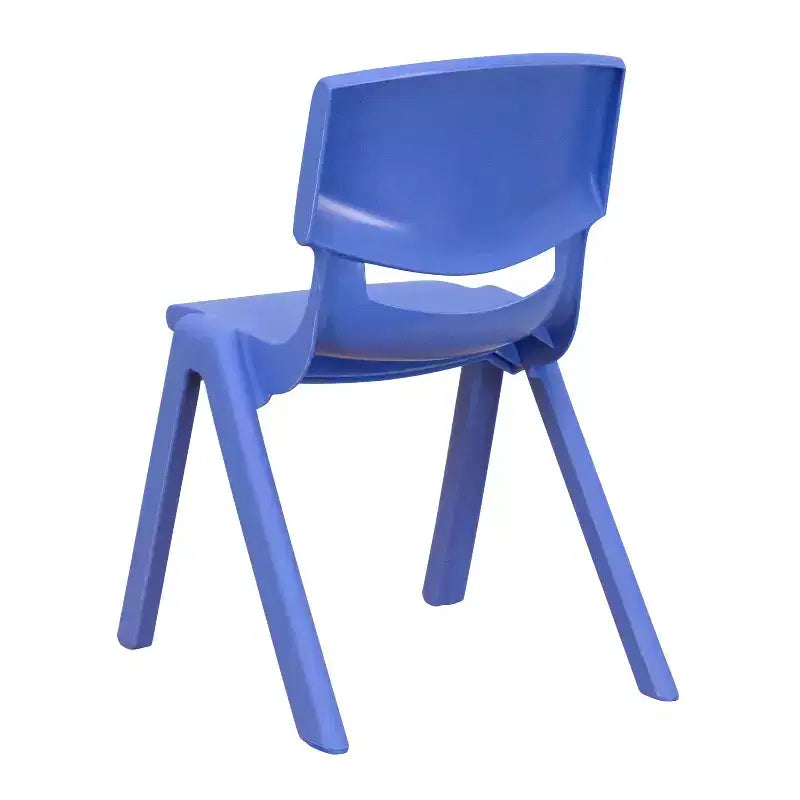 Flash Furniture Lot de 4 Chaises d'école empilables en plastique, hauteur d'assise 30,5 cm