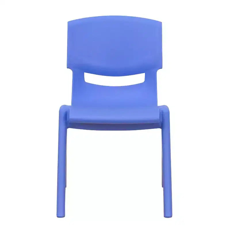 Flash Furniture Lot de 4 Chaises d'école empilables en plastique, hauteur d'assise 30,5 cm