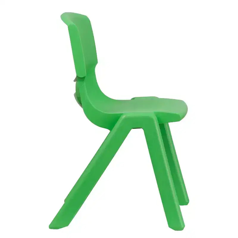 Emma et Oliver Lot de 2 chaises d'école empilables en plastique avec assise de 39,4 cm