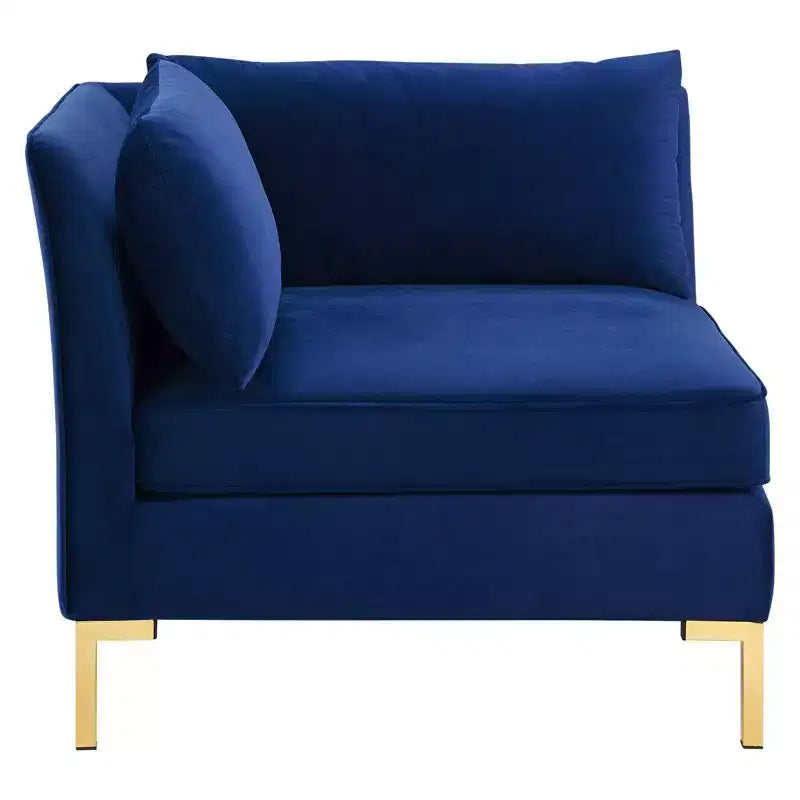 Ardent Performance Velvet Sectional Sofa Corner Chair - Modway