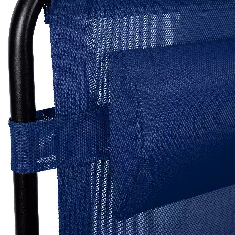 Fauteuil inclinable zéro gravité pliable et réglable en maille Flash Furniture avec oreiller et plateau porte-gobelet, lot de 2