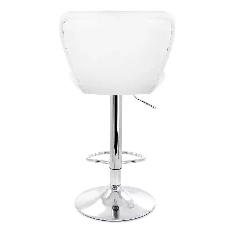 Lot de 2 tabourets de bar réglables en similicuir Elama