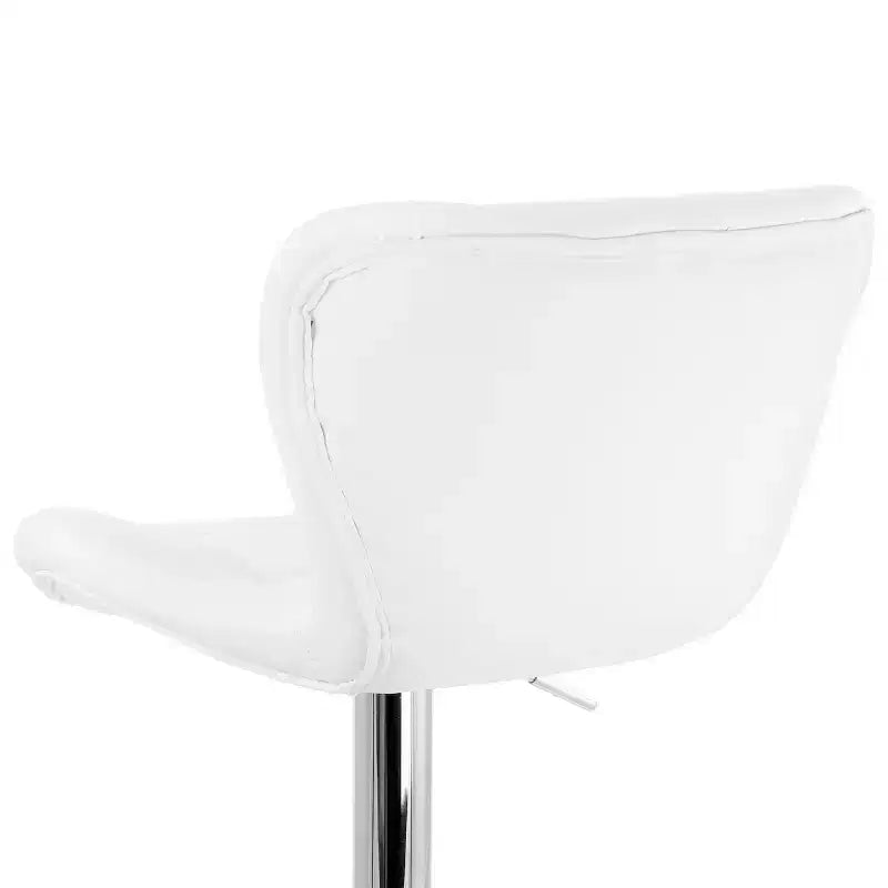 Lot de 2 tabourets de bar réglables en similicuir Elama