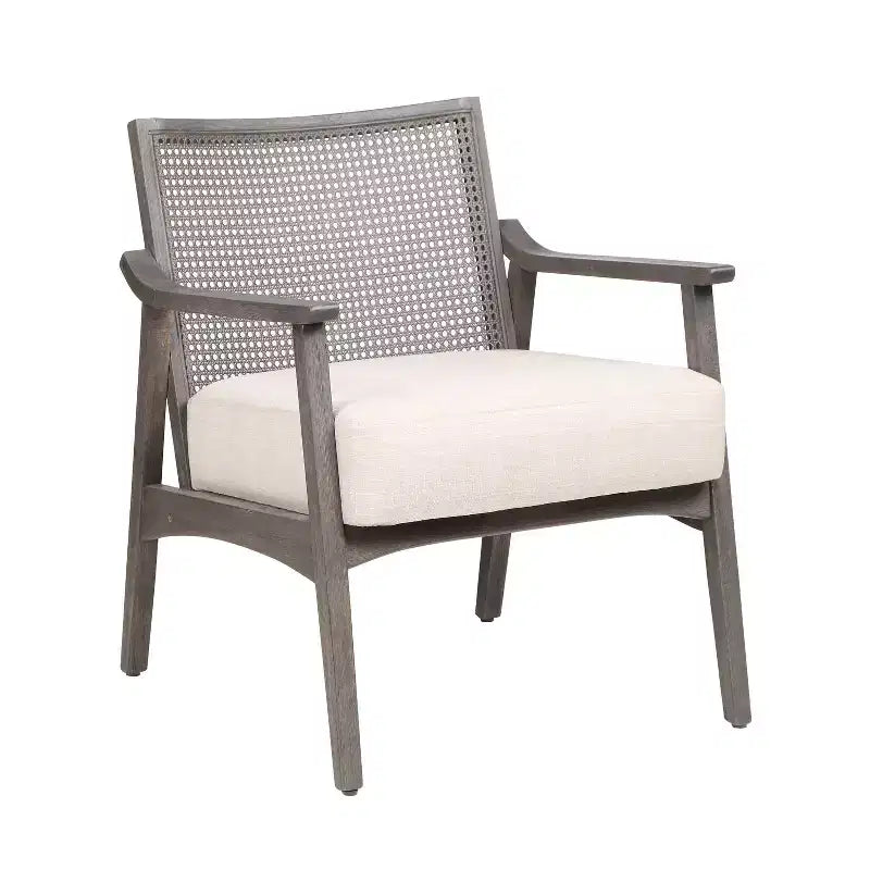Fauteuil d'appoint avec dossier en rotin Aurelia 24/7 Shop At Home