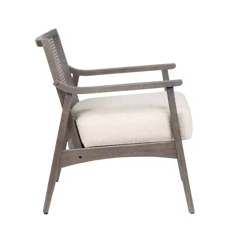 Fauteuil d'appoint avec dossier en rotin Aurelia 24/7 Shop At Home