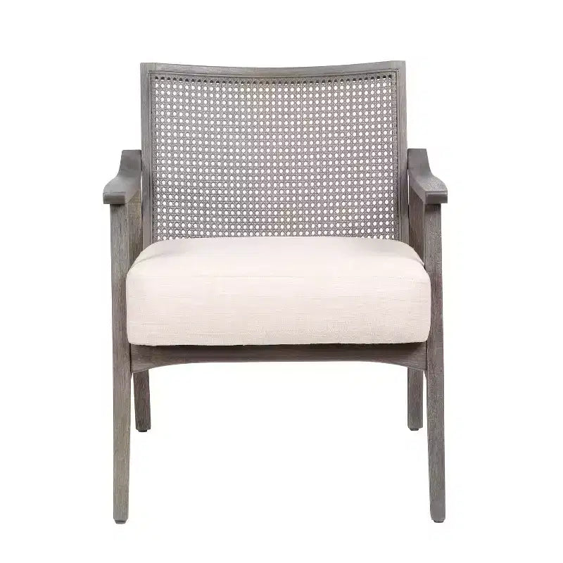 Fauteuil d'appoint avec dossier en rotin Aurelia 24/7 Shop At Home