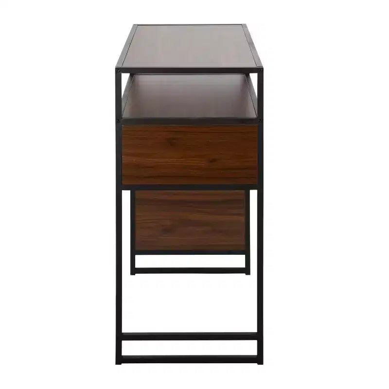 Table de Bar en Bois Rectangulaire 43 po - Hauteur Comptoir - Lumisource