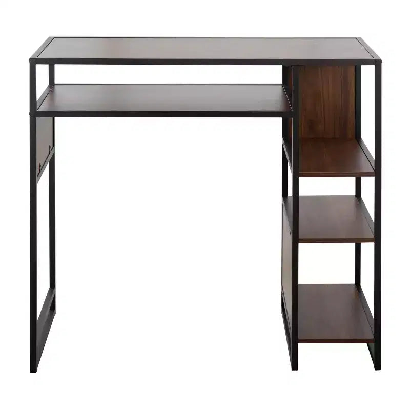 Table de Bar en Bois Rectangulaire 43 po - Hauteur Comptoir - Lumisource