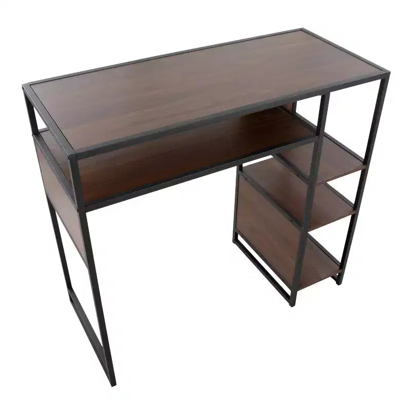 Table de Bar en Bois Rectangulaire 43 po - Hauteur Comptoir - Lumisource