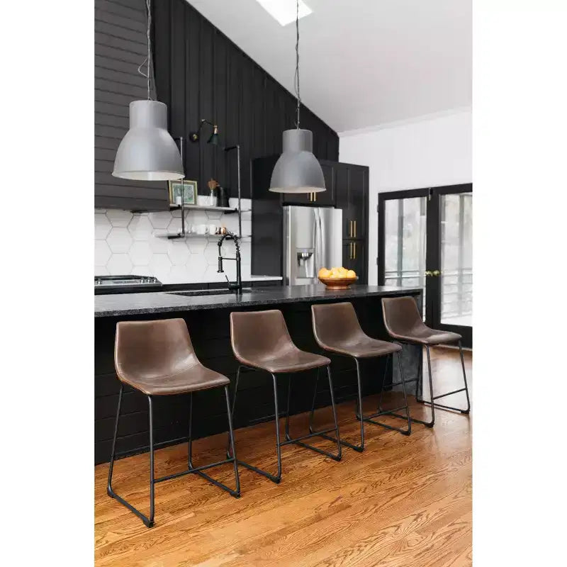 Tabouret de bar rembourré à hauteur de comptoir Centiar – Signature Design by Ashley