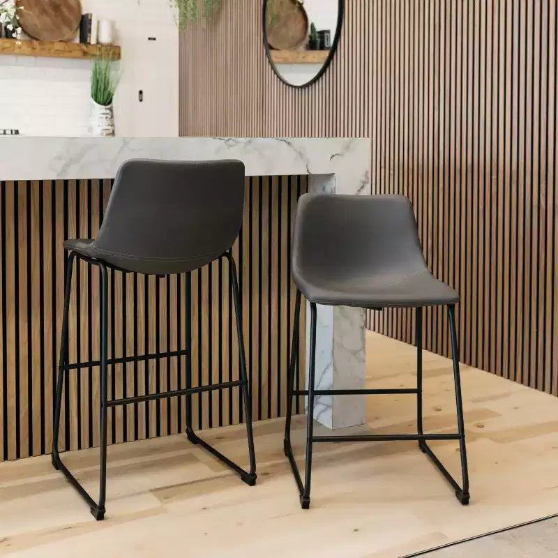 Tabouret de bar rembourré à hauteur de comptoir Centiar – Signature Design by Ashley