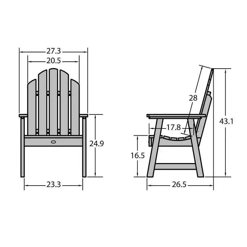 Chaise de jardin Westport - highwood