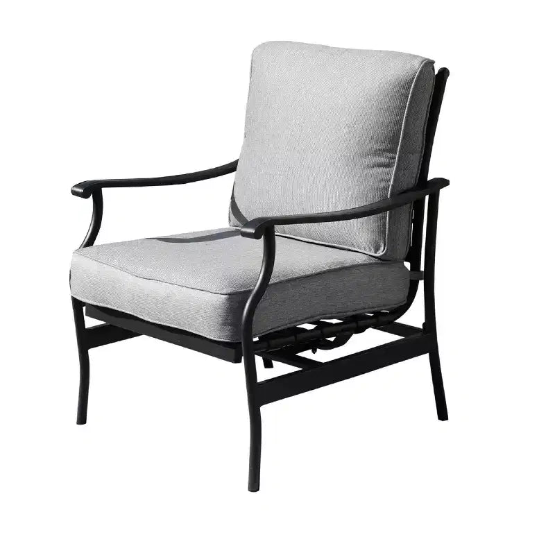 Lot de 2 fauteuils de jardin en acier - Lokatse