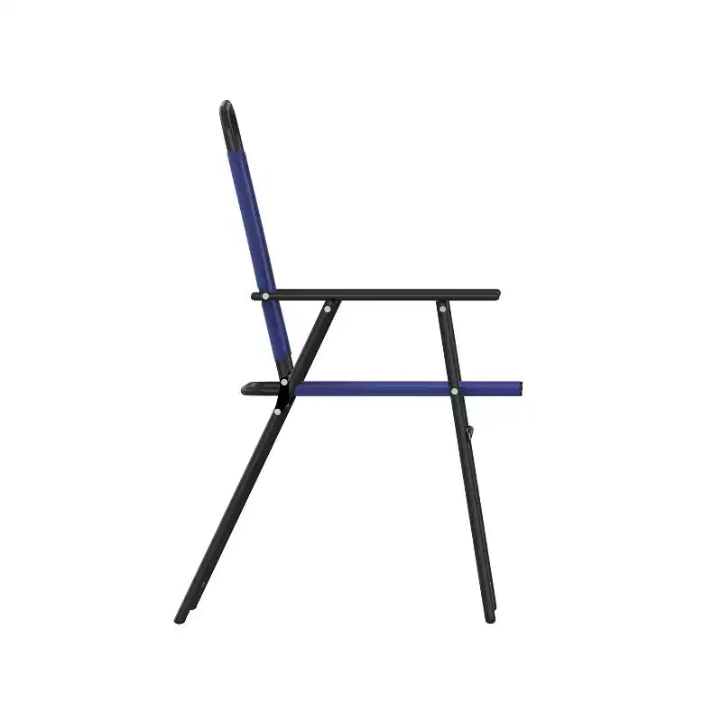 Flash Furniture Lot de 2 chaises pliantes de jardin Mystic, chaises de jardin extérieures en textilène avec accoudoirs