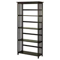 63 5 Tier Mission Style Bookcase - Flora Home