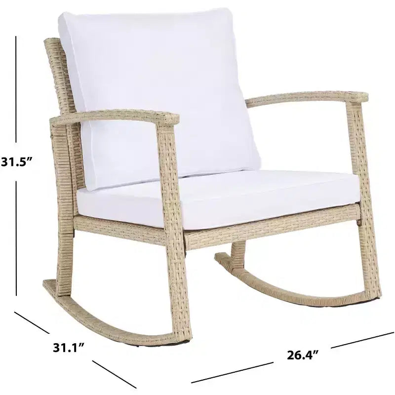 Fauteuil à bascule Daire pour intérieur/extérieur - PAT7721 - Safavieh
