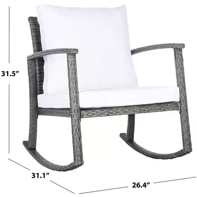 Fauteuil à bascule Daire pour intérieur/extérieur - PAT7721 - Safavieh