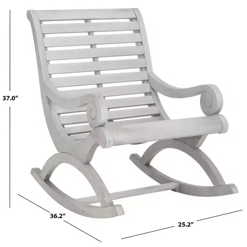 Rocking Chair Sonora Intérieur/Extérieur - PAT7016 - Safavieh