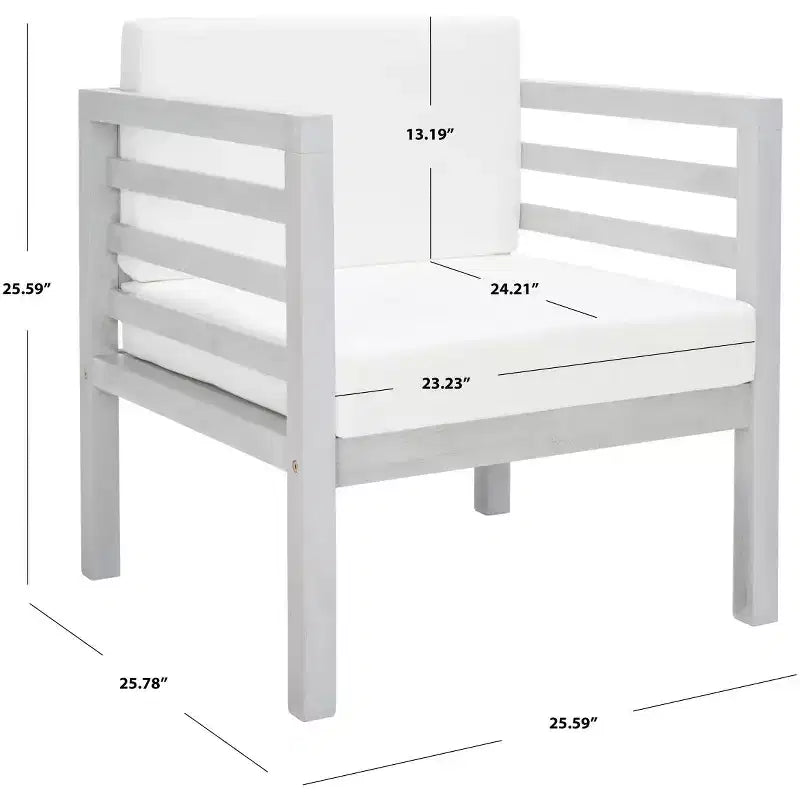 Fauteuil de patio Kinnell intérieur/extérieur - PAT7301 - Safavieh