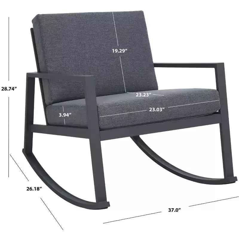Fauteuil à bascule Cantor intérieur/extérieur - PAT7727 - Safavieh