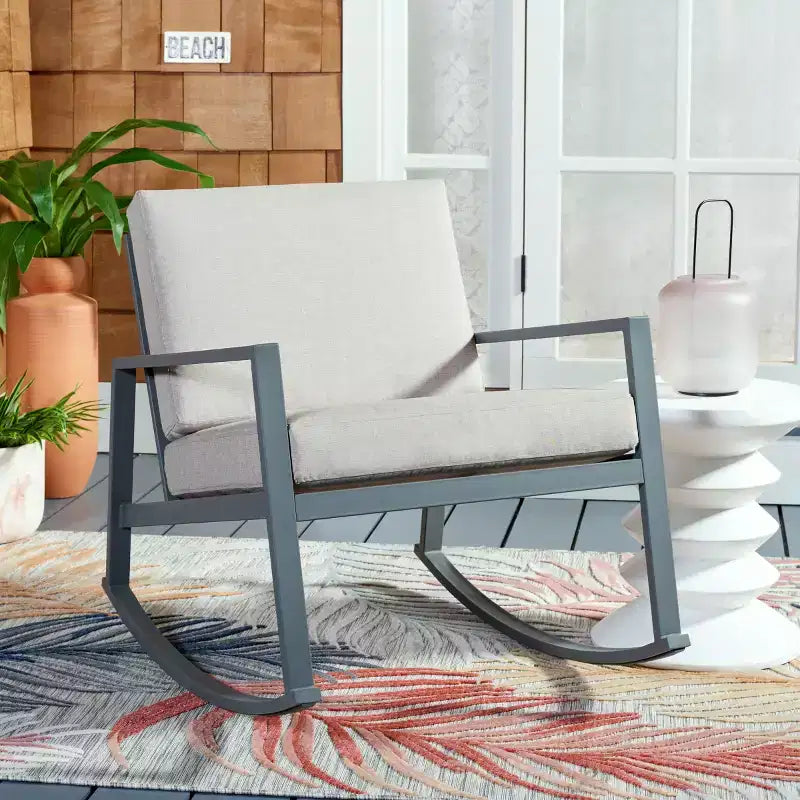 Fauteuil à bascule Cantor intérieur/extérieur - PAT7727 - Safavieh