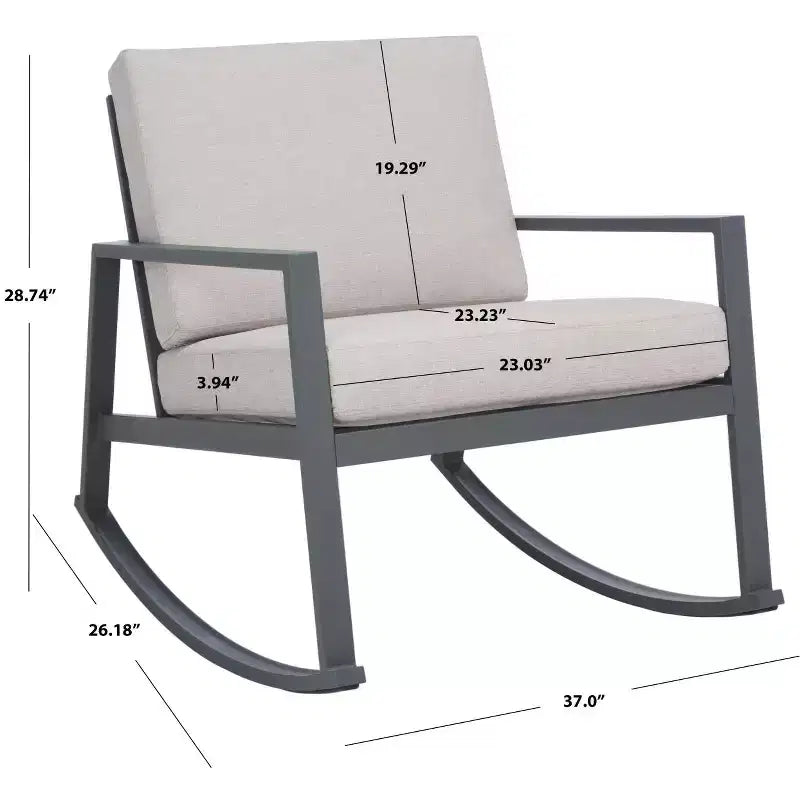 Fauteuil à bascule Cantor intérieur/extérieur - PAT7727 - Safavieh