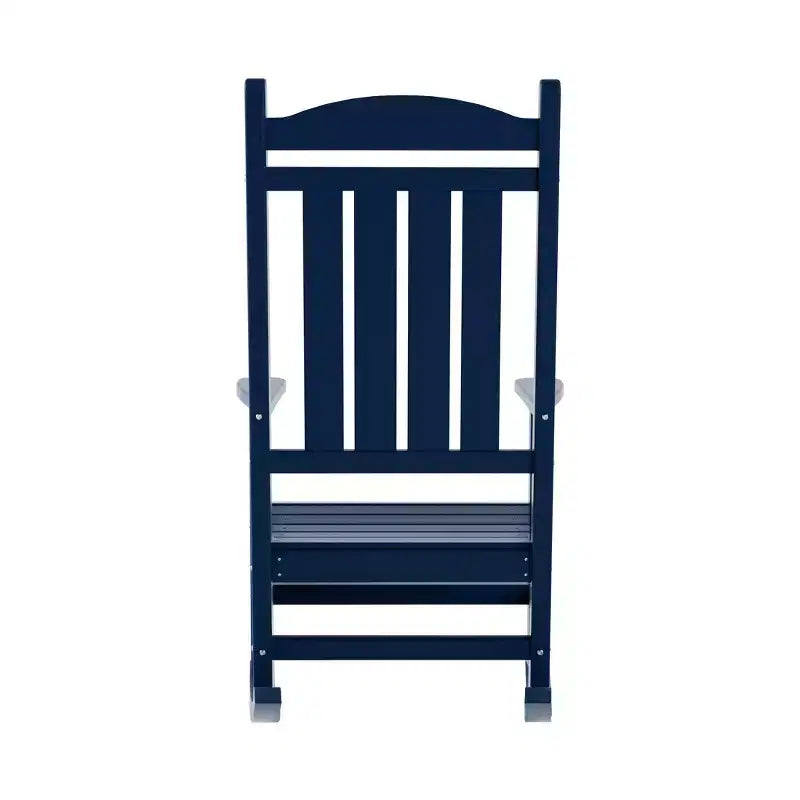 WestinTrends Fauteuil à bascule de véranda classique en polyéthylène résistant aux intempéries (lot de 2)