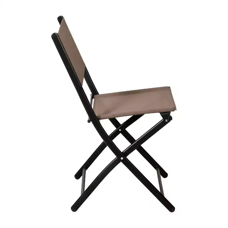 Lot de 4 chaises pliantes Emma and Oliver pour usage intérieur/extérieur avec matériau Flex Comfort et cadres en acier