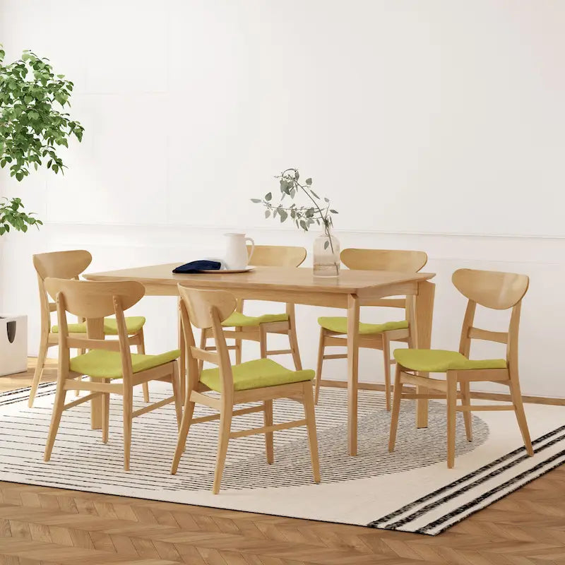 Ensemble de salle à manger 7 pièces Amesbury Wood par Christopher Knight Home