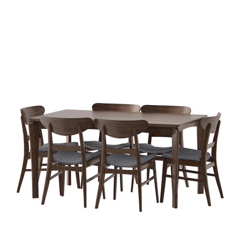 Ensemble de salle à manger 7 pièces Amesbury Wood par Christopher Knight Home