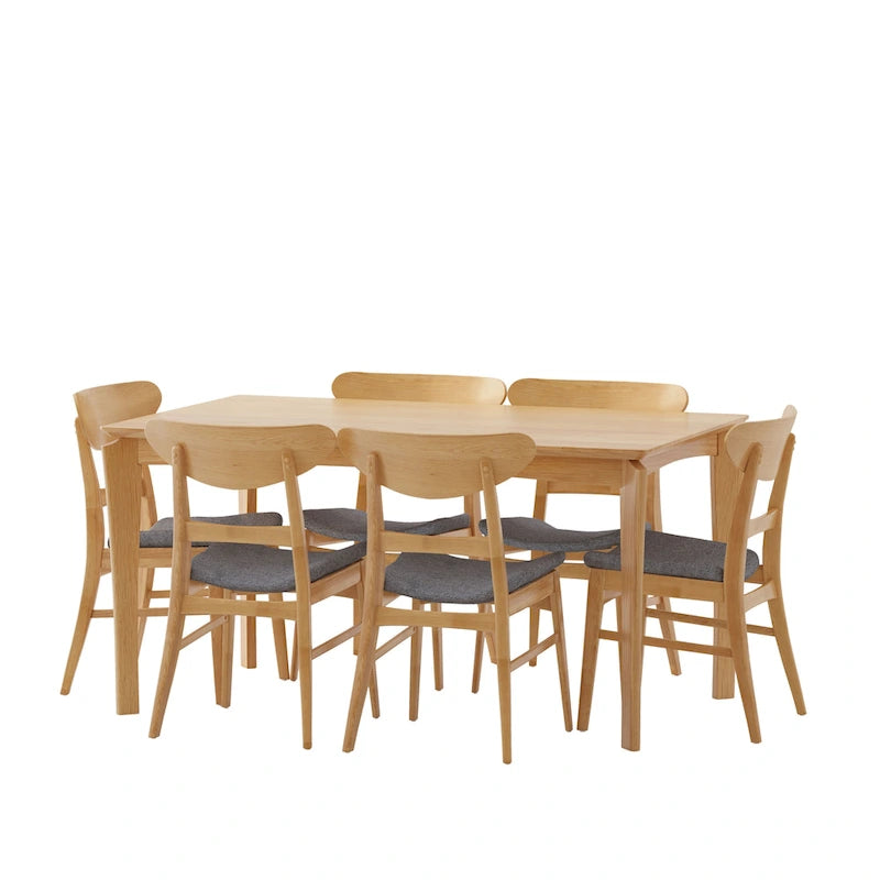 Ensemble de salle à manger 7 pièces Amesbury Wood par Christopher Knight Home