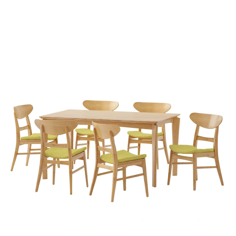 Ensemble de salle à manger 7 pièces Amesbury Wood par Christopher Knight Home