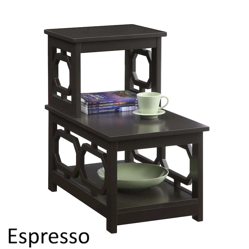 Table d'appoint à 2 niveaux Omega de Convenience Concepts