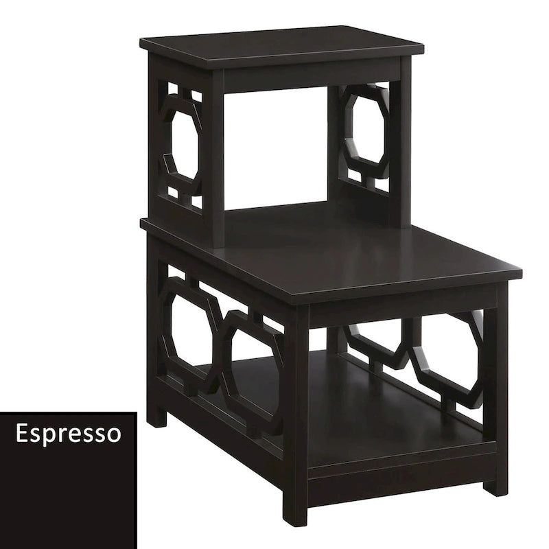 Table d'appoint à 2 niveaux Omega de Convenience Concepts