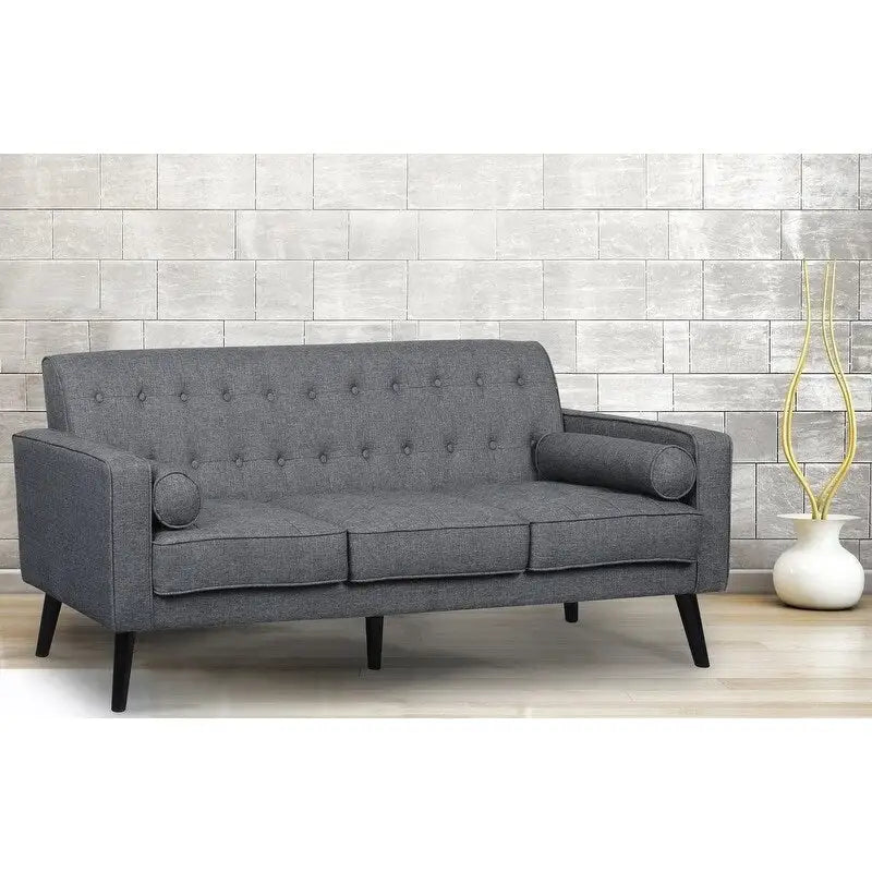 Canapé capitonné Valadez Mid-Century