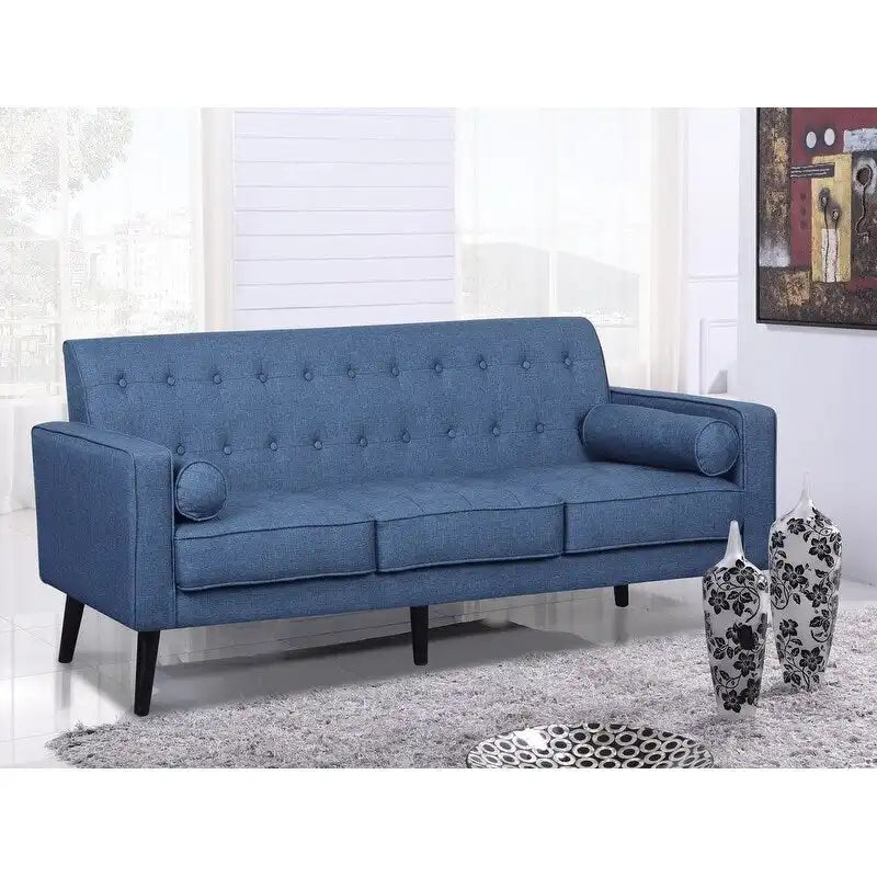 Canapé capitonné Valadez Mid-Century