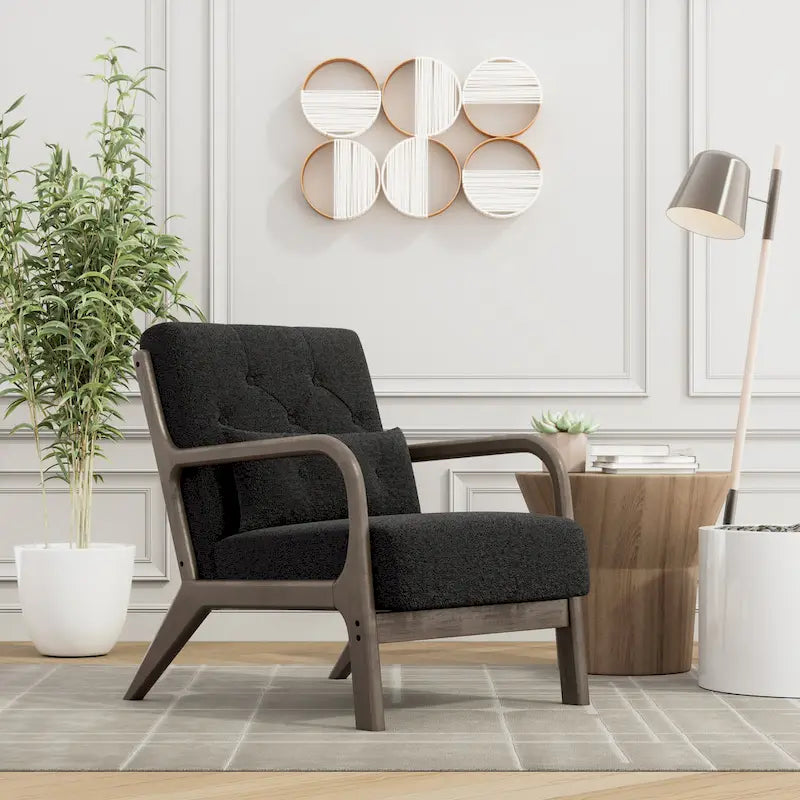 Fauteuil d'appoint avec accoudoirs Corvus Zelda Lounge