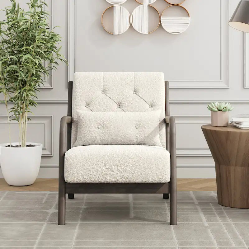 Fauteuil d'appoint avec accoudoirs Corvus Zelda Lounge