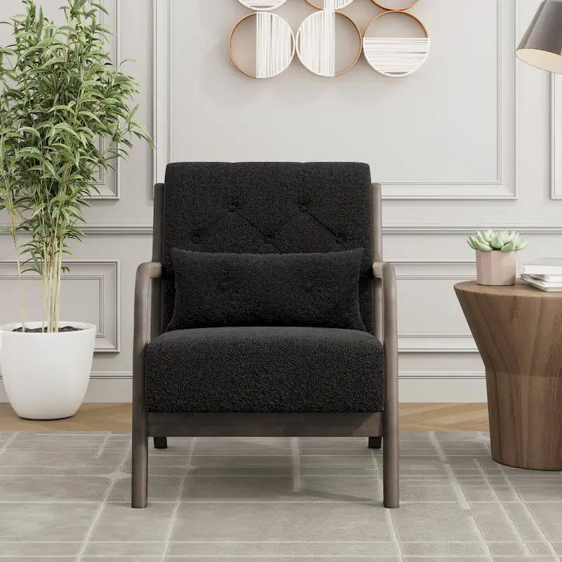 Fauteuil d'appoint avec accoudoirs Corvus Zelda Lounge
