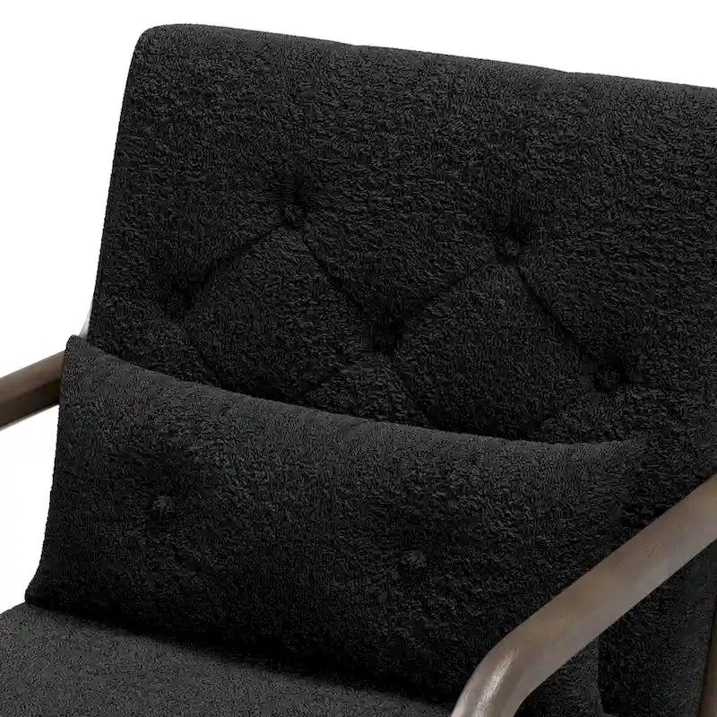 Fauteuil d'appoint avec accoudoirs Corvus Zelda Lounge