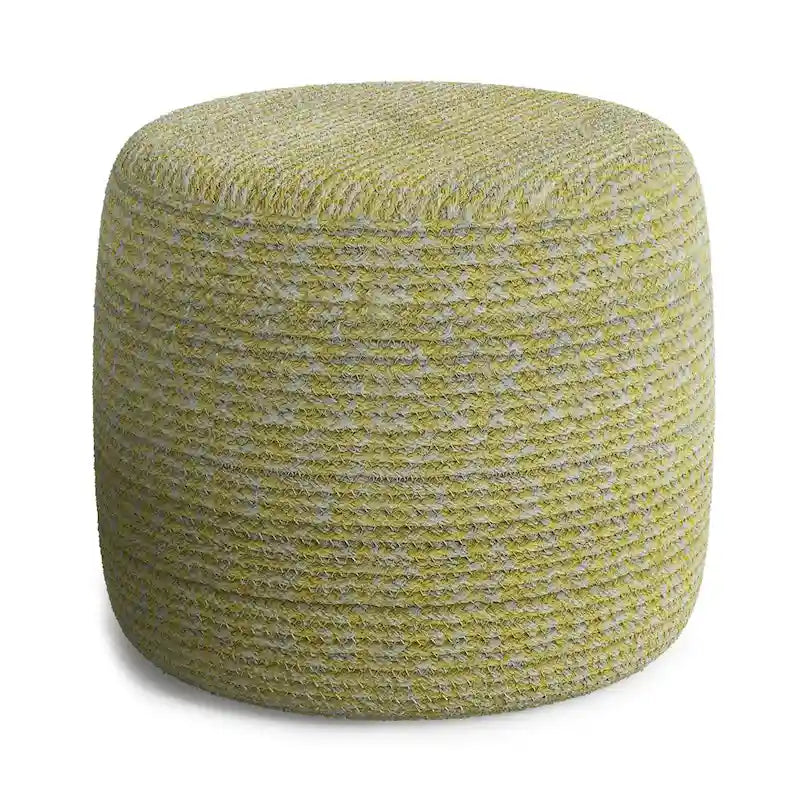 WYNDENHALL Brodie Pouf rond tressé