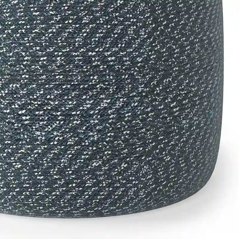 WYNDENHALL Brodie Pouf rond tressé