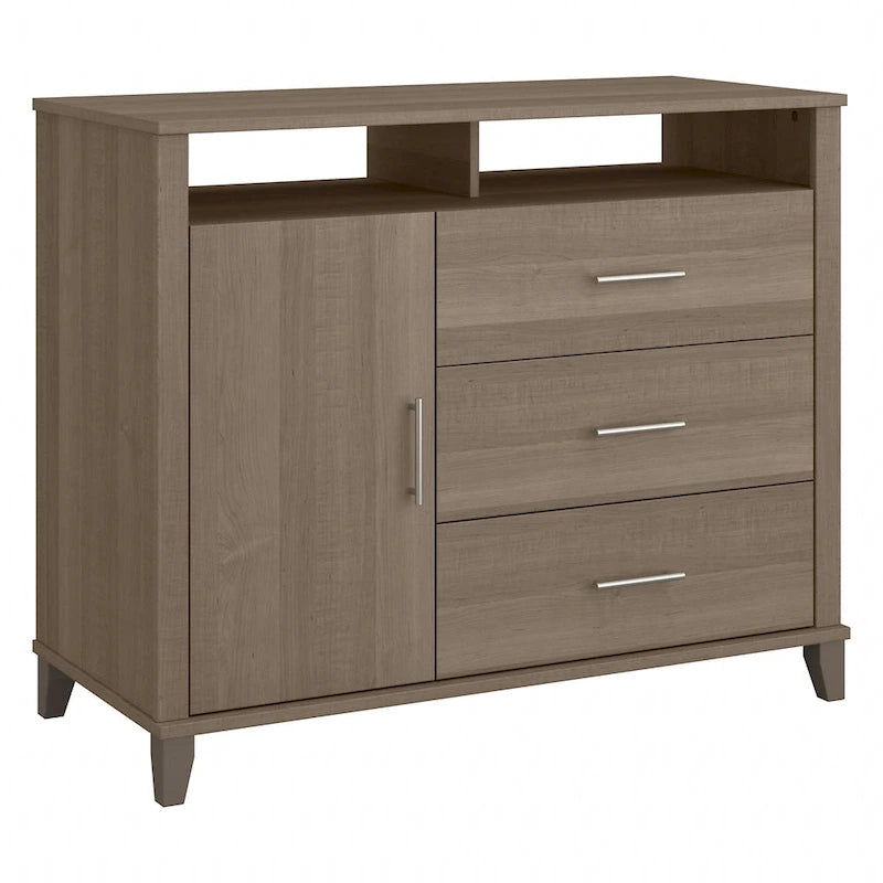 Meuble télé haut Somerset avec rangement par Bush Furniture