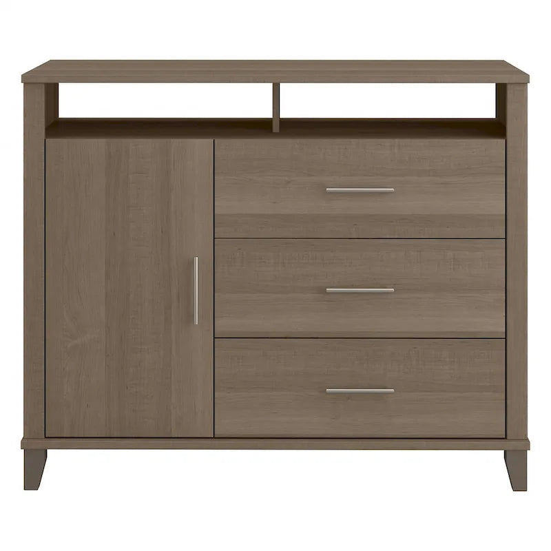 Meuble télé haut Somerset avec rangement par Bush Furniture