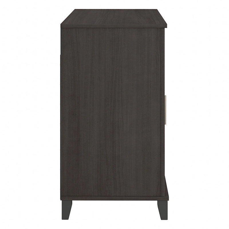 Meuble télé haut Somerset avec rangement par Bush Furniture