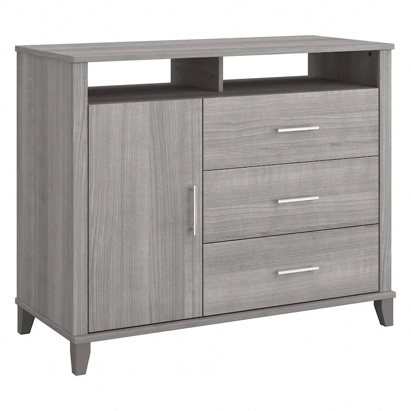 Meuble télé haut Somerset avec rangement par Bush Furniture