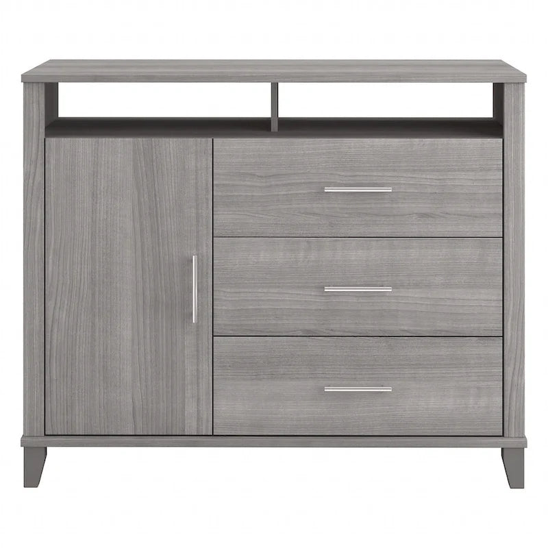 Meuble télé haut Somerset avec rangement par Bush Furniture