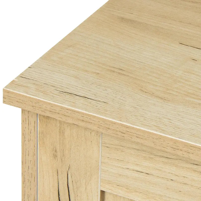 Buffet moderne en bois avec 2 portes, 1 rangement et 2 tiroirs - Console de rangement pour entrée/salle à manger avec portes